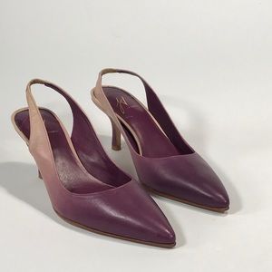 NWOT J Vincent G Leather Shoes Size 7 1/2 M